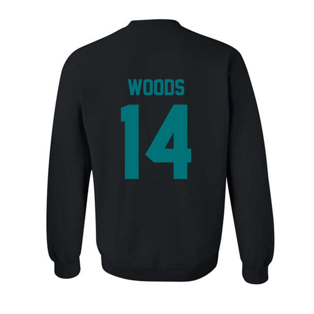 Coastal Carolina - NCAA Football : Myles Woods - Classic Fashion Shersey Crewneck Sweatshirt-1