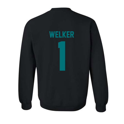 Coastal Carolina - NCAA Women's Volleyball : Hatteras Welker - Classic Fashion Shersey Crewneck Sweatshirt-1