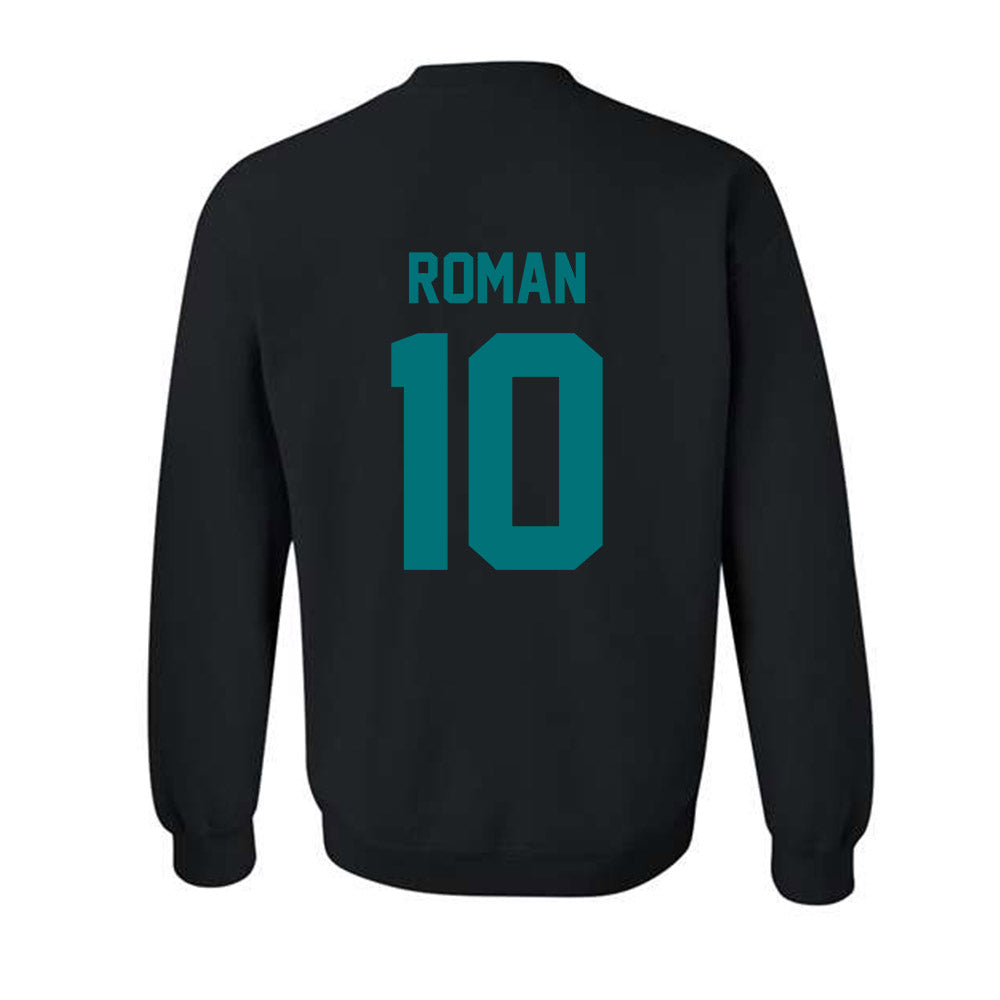 Coastal Carolina - NCAA Football : Travis Roman - Classic Fashion Shersey Crewneck Sweatshirt-1
