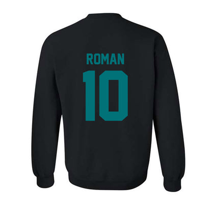 Coastal Carolina - NCAA Football : Travis Roman - Classic Fashion Shersey Crewneck Sweatshirt-1