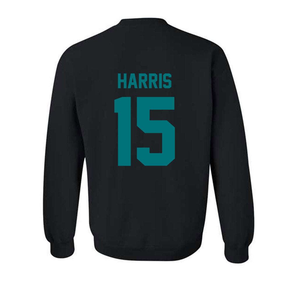 Coastal Carolina - NCAA Women's Basketball : Tateyoina Harris - Classic Fashion Shersey Crewneck Sweatshirt-1