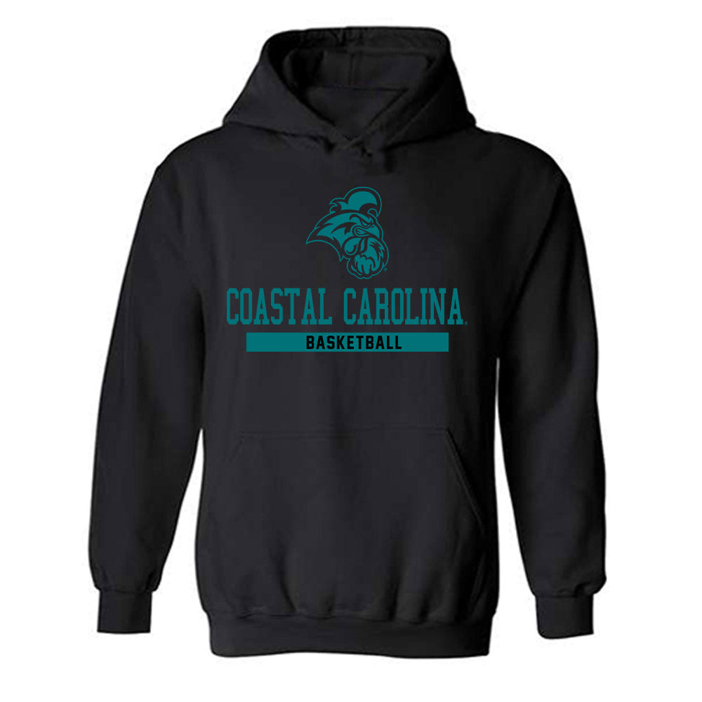 Coastal Carolina - NCAA Women's Basketball : Audrey Beyer - Classic Fashion Shersey Hooded Sweatshirt-0