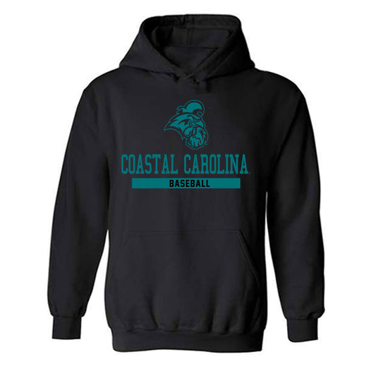 Coastal Carolina - NCAA Baseball : Jackson Winer - Classic Fashion Shersey Hooded Sweatshirt-0