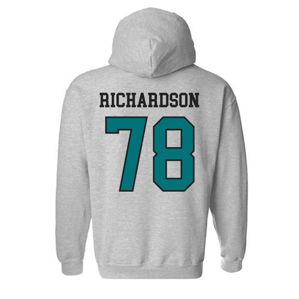 Coastal Carolina - NCAA Football : Daughtry Richardson - Classic Fashion Shersey Hooded Sweatshirt-1