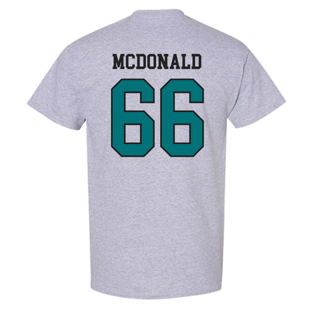 Coastal Carolina - NCAA Football : Kain McDonald - Classic Fashion Shersey T-Shirt-1