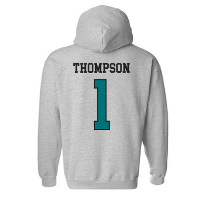 Coastal Carolina - NCAA Men's Basketball : Tristan Thompson - Classic Fashion Shersey Hooded Sweatshirt-1