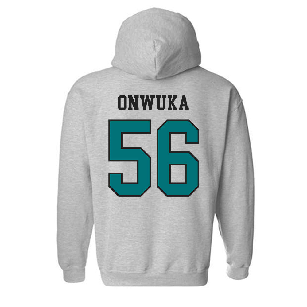 Coastal Carolina - NCAA Football : Obinna Onwuka - Classic Fashion Shersey Hooded Sweatshirt-1