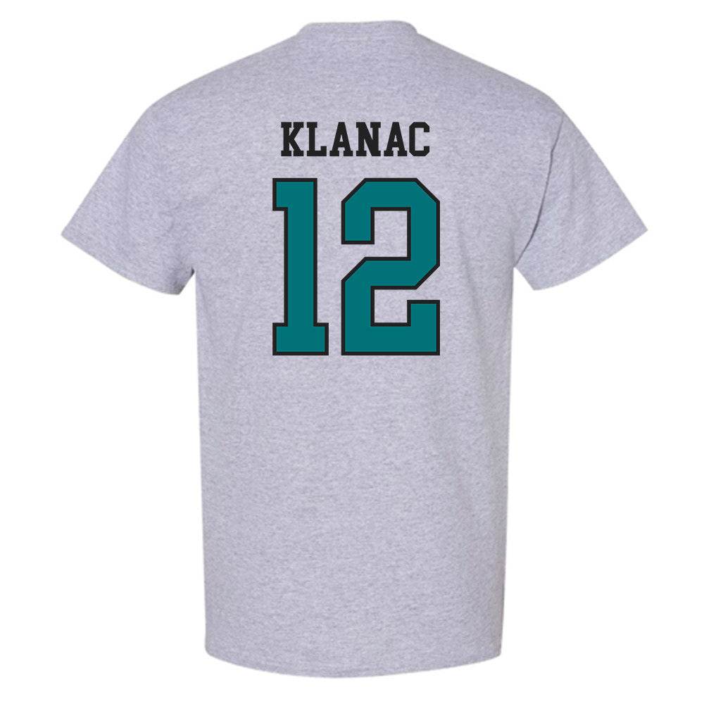Coastal Carolina - NCAA Women's Basketball : Olivia Klanac - Classic Fashion Shersey T-Shirt-1