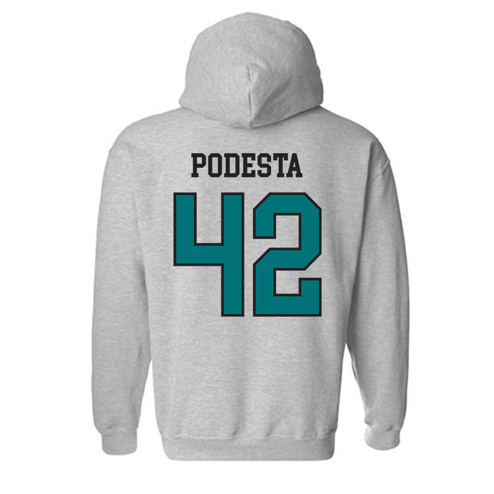 Coastal Carolina - NCAA Football : Roland Podesta - Classic Fashion Shersey Hooded Sweatshirt-1