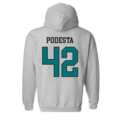 Coastal Carolina - NCAA Football : Roland Podesta - Classic Fashion Shersey Hooded Sweatshirt-1