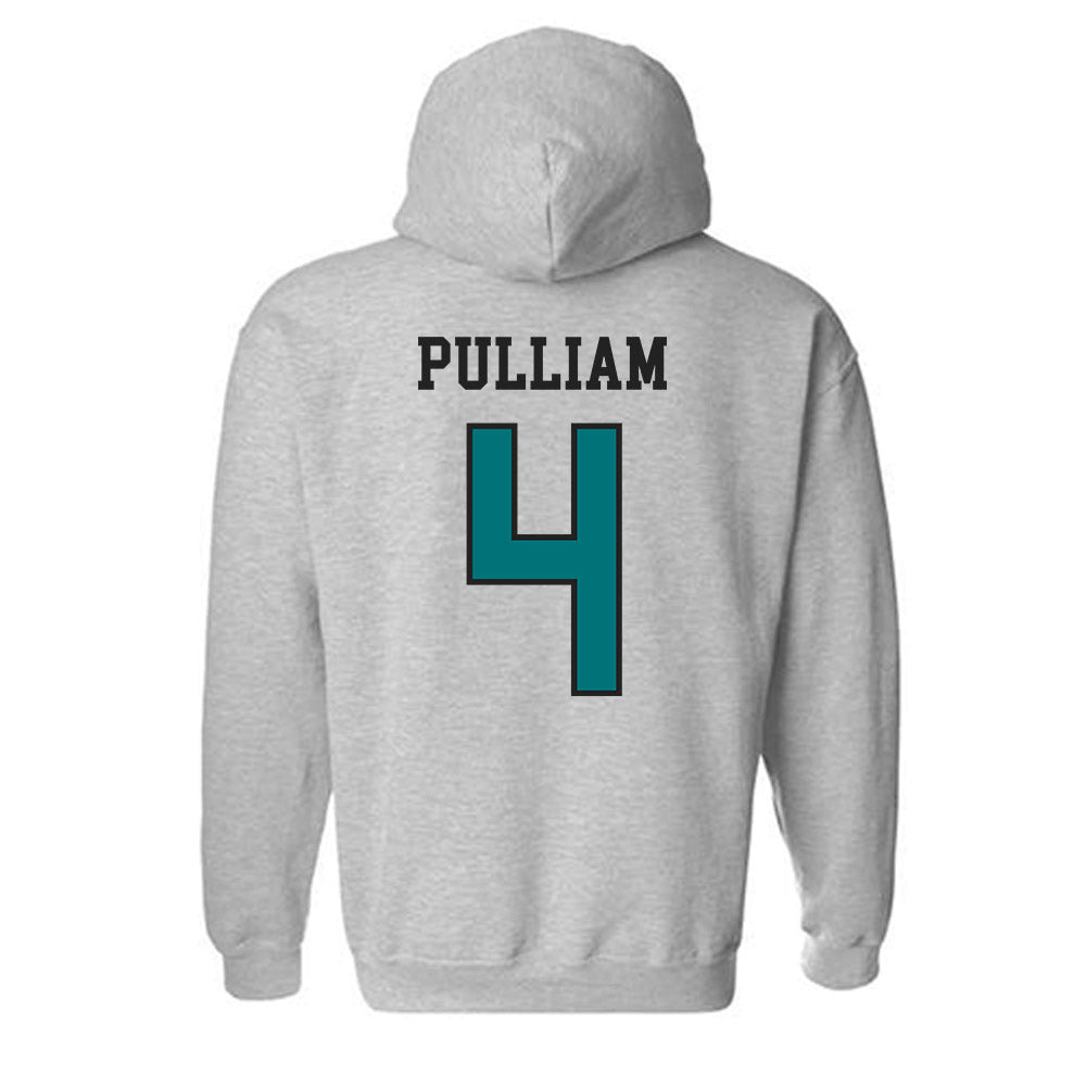 Coastal Carolina - NCAA Football : Marcellius Pulliam - Classic Fashion Shersey Hooded Sweatshirt-1