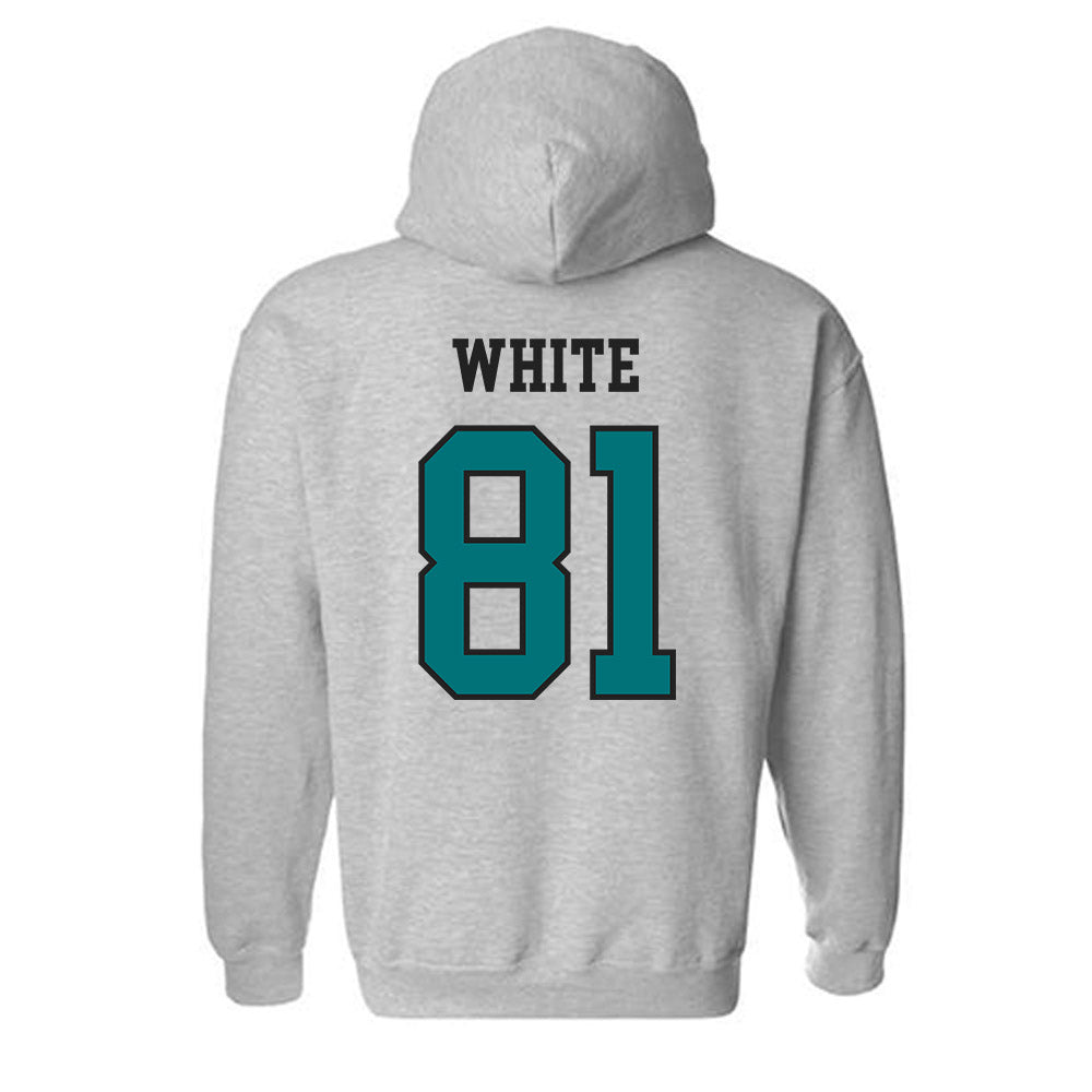 Coastal Carolina - NCAA Football : Dwayne White - Classic Fashion Shersey Hooded Sweatshirt-1