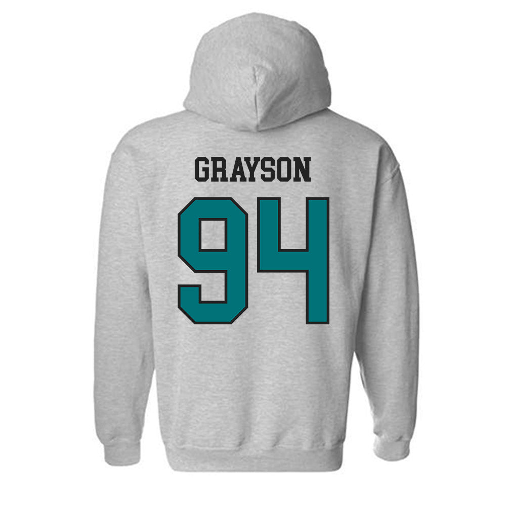 Coastal Carolina - NCAA Football : Donovan Grayson - Classic Fashion Shersey Hooded Sweatshirt-1