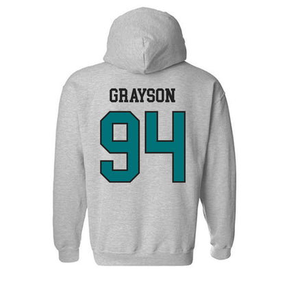 Coastal Carolina - NCAA Football : Donovan Grayson - Classic Fashion Shersey Hooded Sweatshirt-1