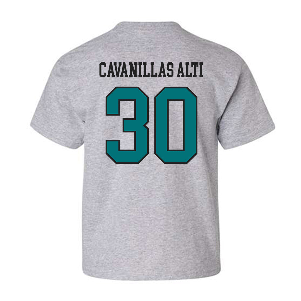 Coastal Carolina - NCAA Football : Nicolas Cavanillas Alti - Classic Fashion Shersey Youth T-Shirt-1