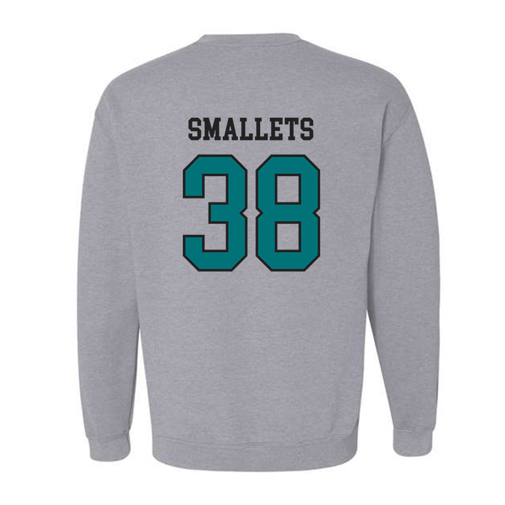 Coastal Carolina - NCAA Baseball : Jackson Smallets - Classic Fashion Shersey Crewneck Sweatshirt-1