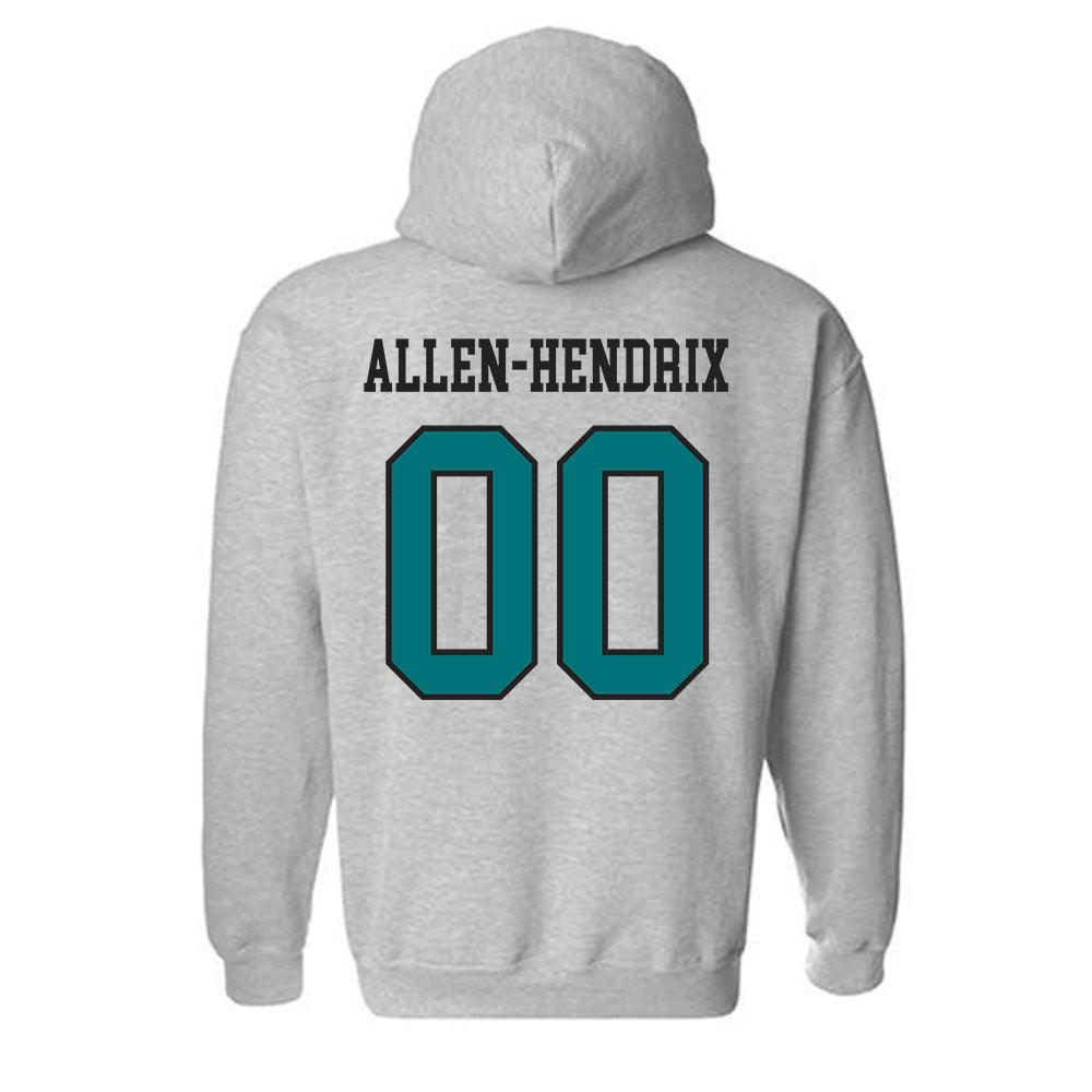 Coastal Carolina - NCAA Football : Jaden Allen-Hendrix - Classic Fashion Shersey Hooded Sweatshirt-1