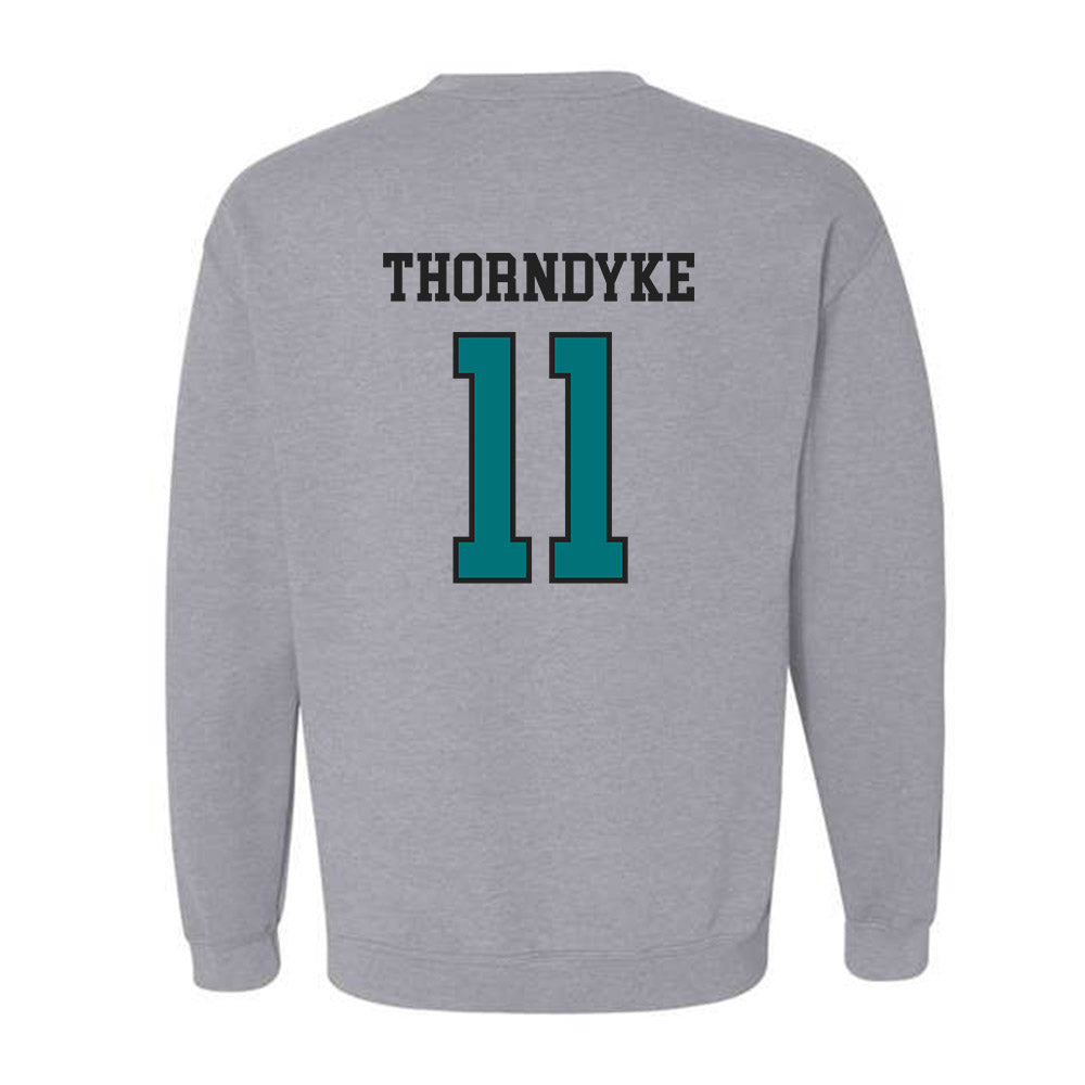 Coastal Carolina - NCAA Baseball : Colby Thorndyke - Classic Fashion Shersey Crewneck Sweatshirt-1