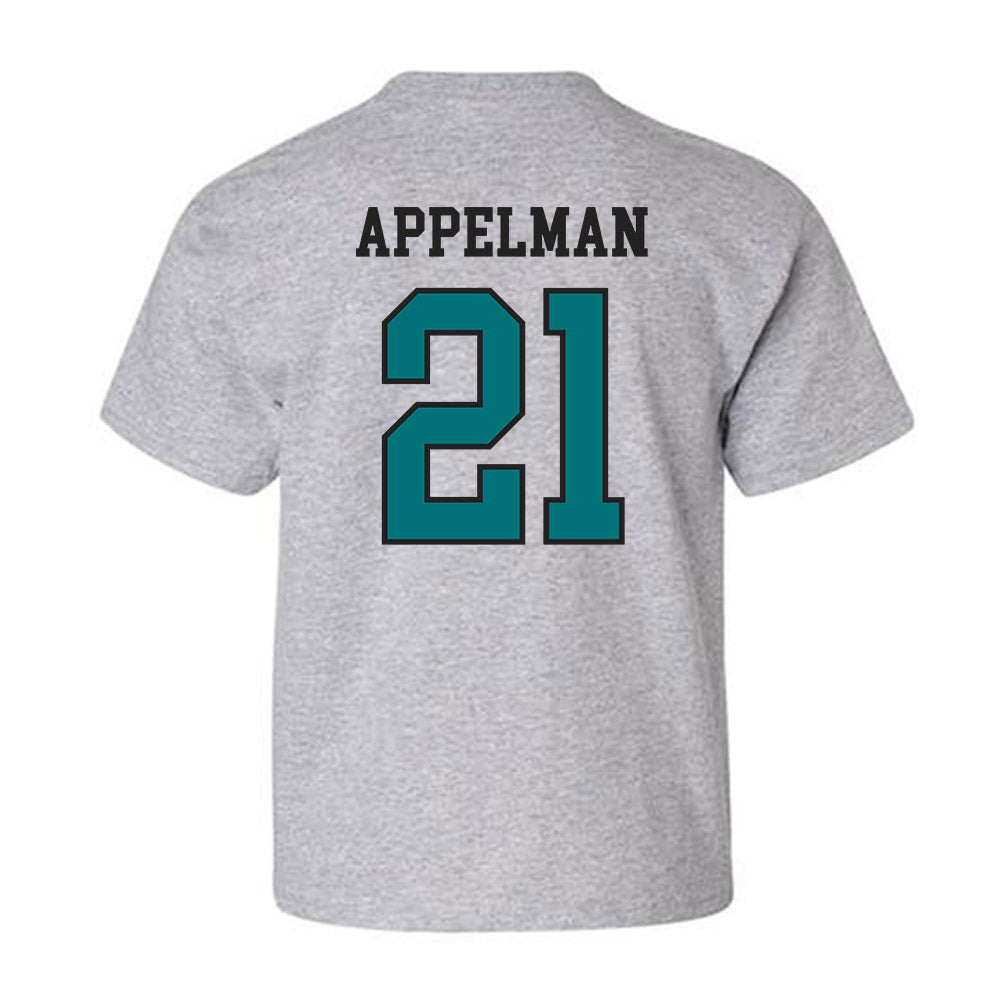 Coastal Carolina - NCAA Baseball : Jaxon Appelman - Classic Fashion Shersey Youth T-Shirt-1