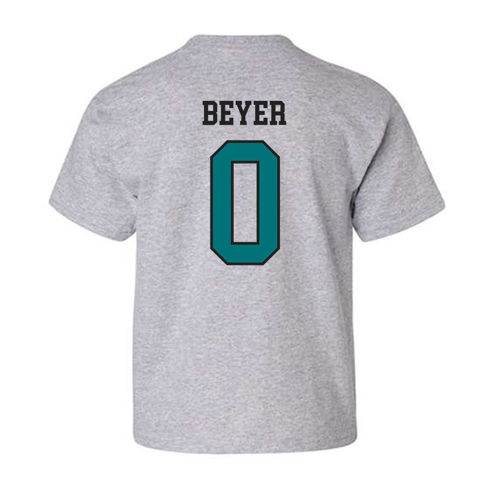 Coastal Carolina - NCAA Women's Basketball : Audrey Beyer - Classic Fashion Shersey Youth T-Shirt-1