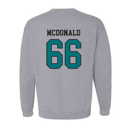 Coastal Carolina - NCAA Football : Kain McDonald - Classic Fashion Shersey Crewneck Sweatshirt-1
