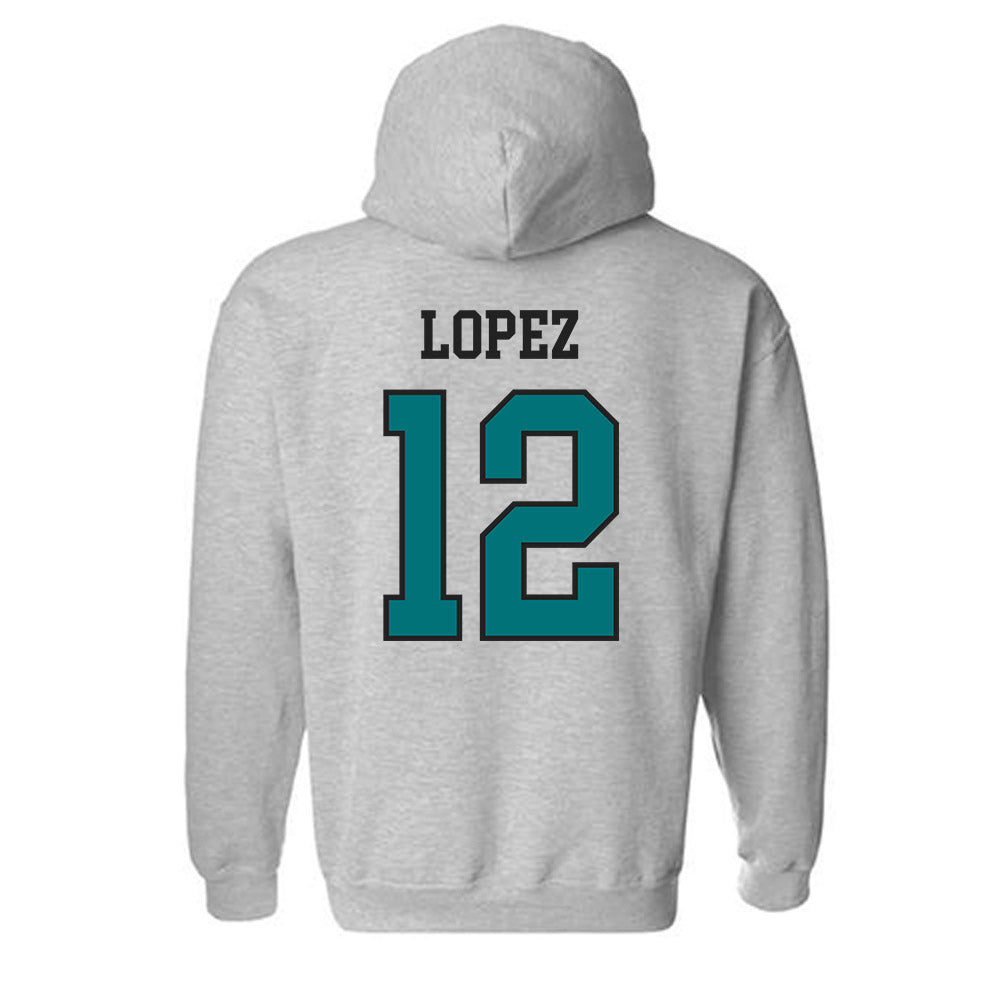 Coastal Carolina - NCAA Football : Osiris Lopez - Classic Fashion Shersey Hooded Sweatshirt-1