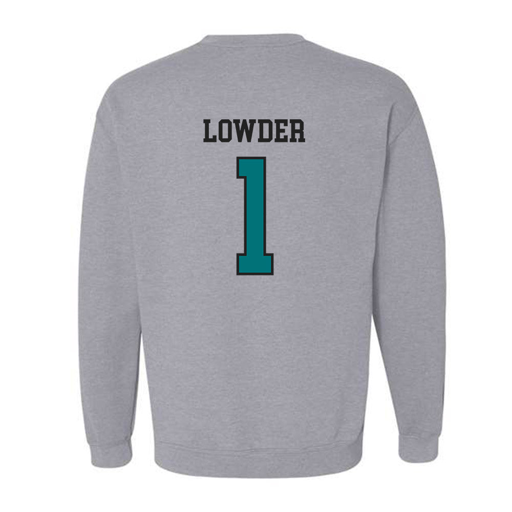 Coastal Carolina - NCAA Women's Basketball : Baylee Lowder - Classic Fashion Shersey Crewneck Sweatshirt-1
