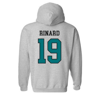 Coastal Carolina - NCAA Women's Volleyball : Anzley Rinard - Classic Fashion Shersey Hooded Sweatshirt-1