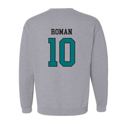 Coastal Carolina - NCAA Football : Travis Roman - Classic Fashion Shersey Crewneck Sweatshirt-1