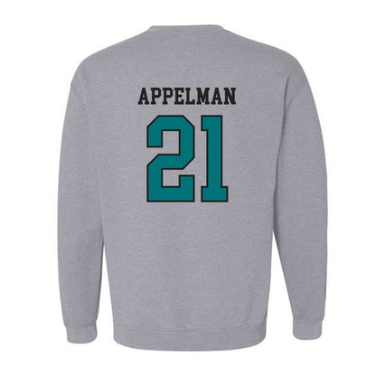 Coastal Carolina - NCAA Baseball : Jaxon Appelman - Classic Fashion Shersey Crewneck Sweatshirt-1