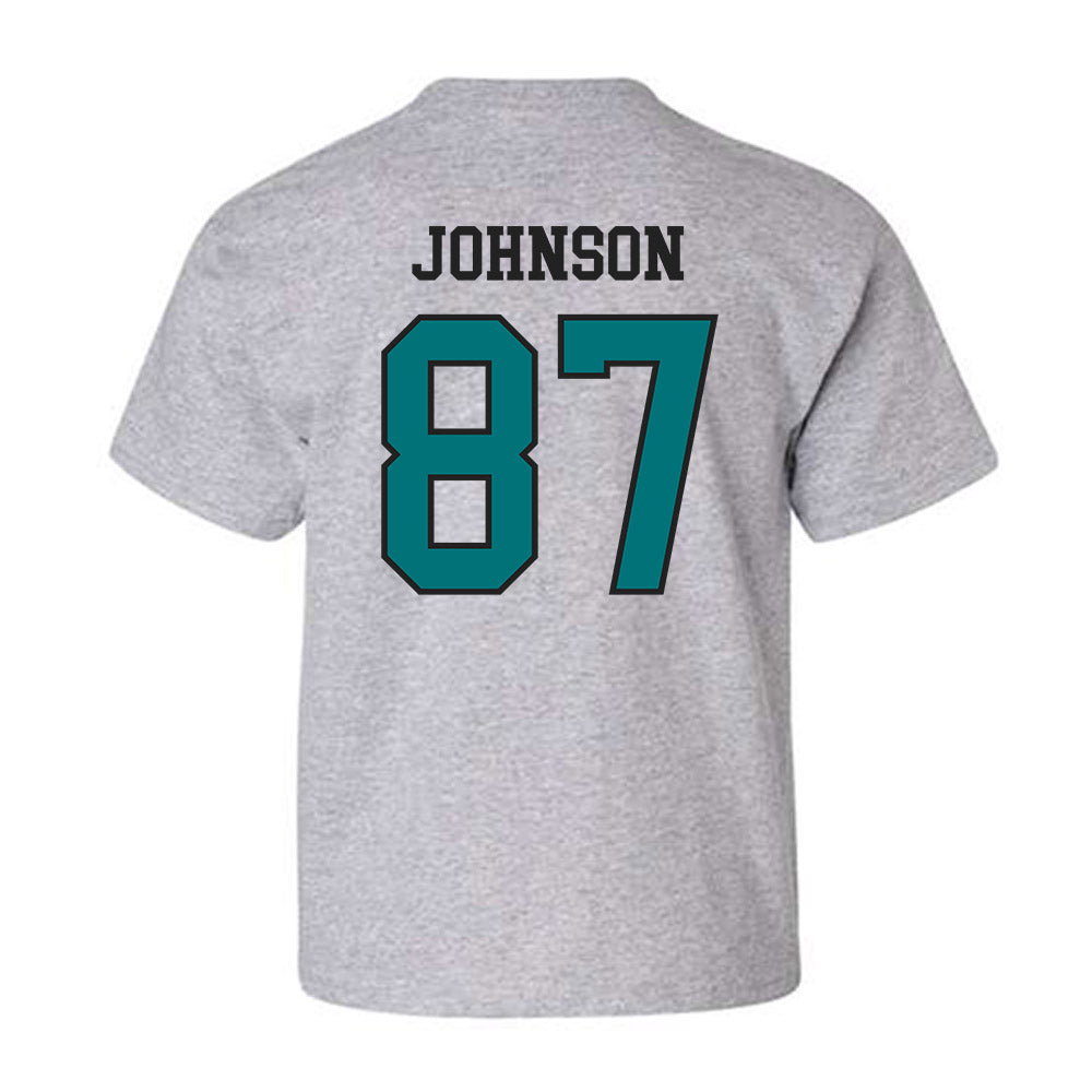 Coastal Carolina - NCAA Football : Jayden Johnson - Classic Fashion Shersey Youth T-Shirt-1