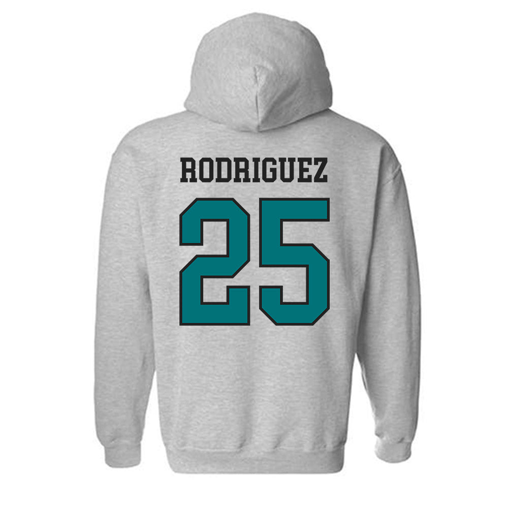Coastal Carolina - NCAA Women's Soccer : Corinne Rodriguez - Classic Fashion Shersey Hooded Sweatshirt-1