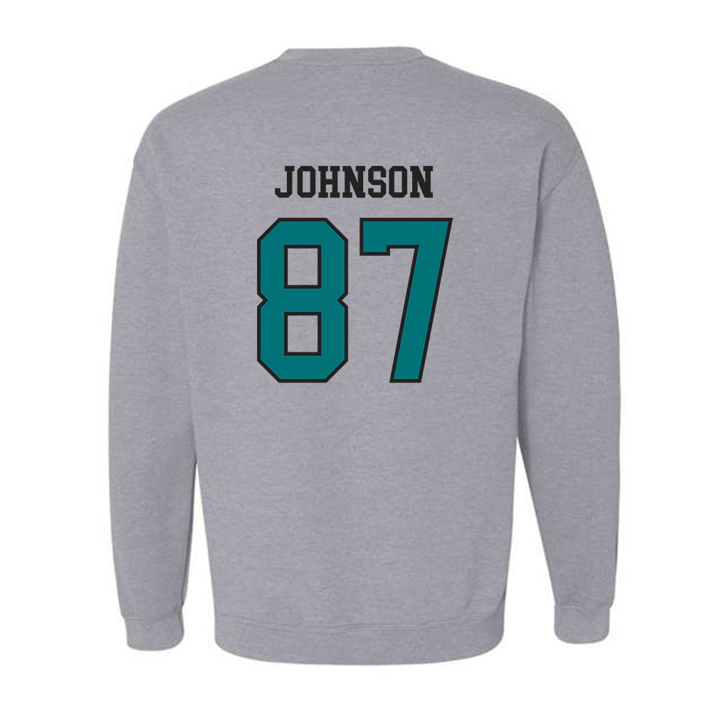 Coastal Carolina - NCAA Football : Jayden Johnson - Classic Fashion Shersey Crewneck Sweatshirt-1