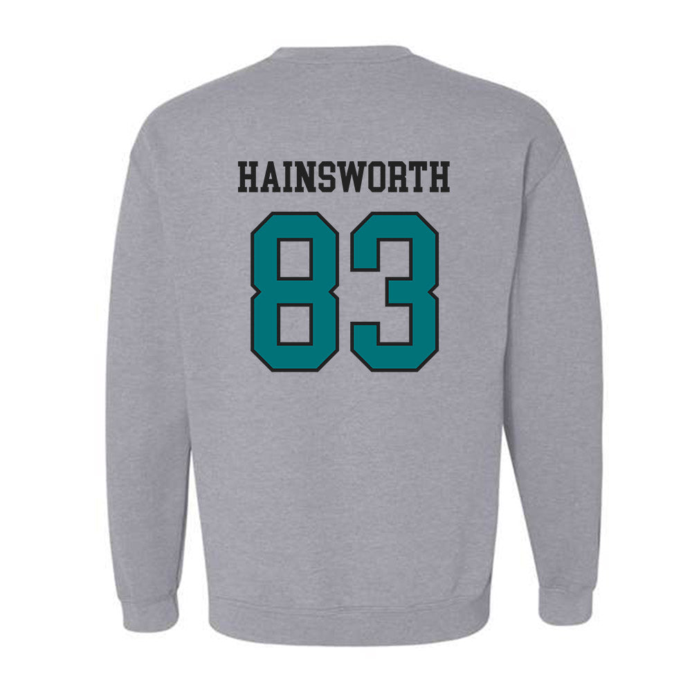 Coastal Carolina - NCAA Football : Kd Hainsworth - Classic Fashion Shersey Crewneck Sweatshirt-1