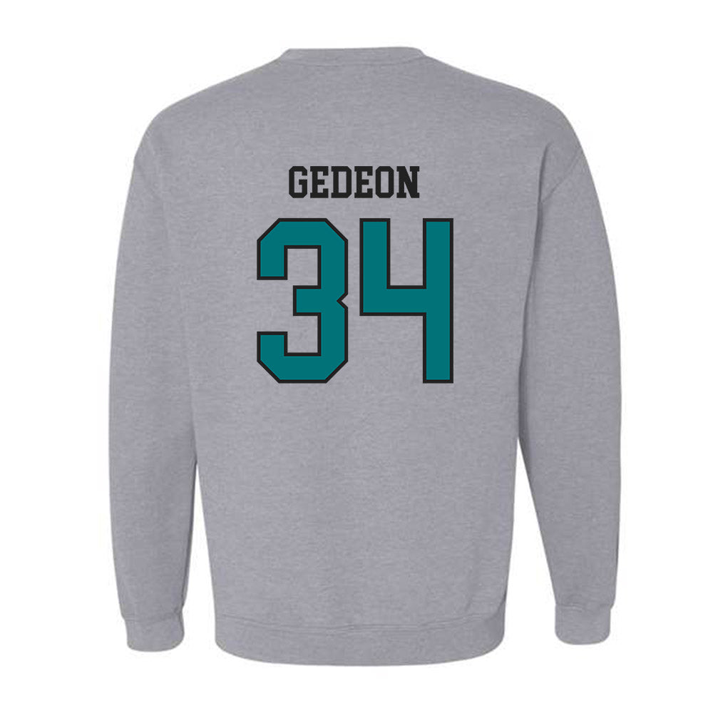 Coastal Carolina - NCAA Football : Wyatt Gedeon - Classic Fashion Shersey Crewneck Sweatshirt-1