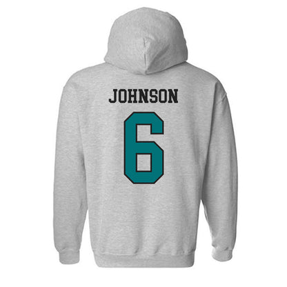 Coastal Carolina - NCAA Football : Krosse Johnson - Classic Fashion Shersey Hooded Sweatshirt-1