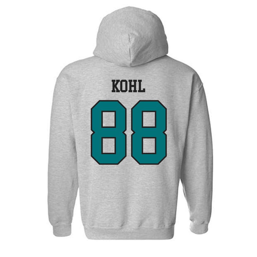 Coastal Carolina - NCAA Football : Jackson Kohl - Classic Fashion Shersey Hooded Sweatshirt-1