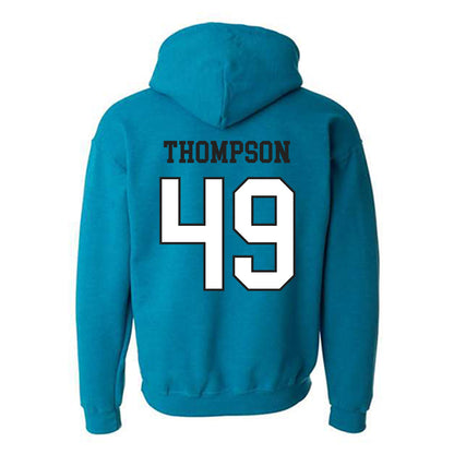 Coastal Carolina - NCAA Football : Shaikh Thompson - Classic Fashion Shersey Hooded Sweatshirt-1