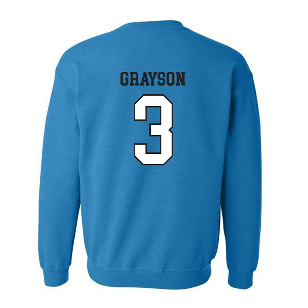Coastal Carolina - NCAA Football : Ryan Grayson - Classic Fashion Shersey Crewneck Sweatshirt-1