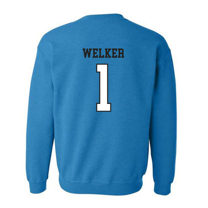 Coastal Carolina - NCAA Women's Volleyball : Hatteras Welker - Classic Fashion Shersey Crewneck Sweatshirt-1