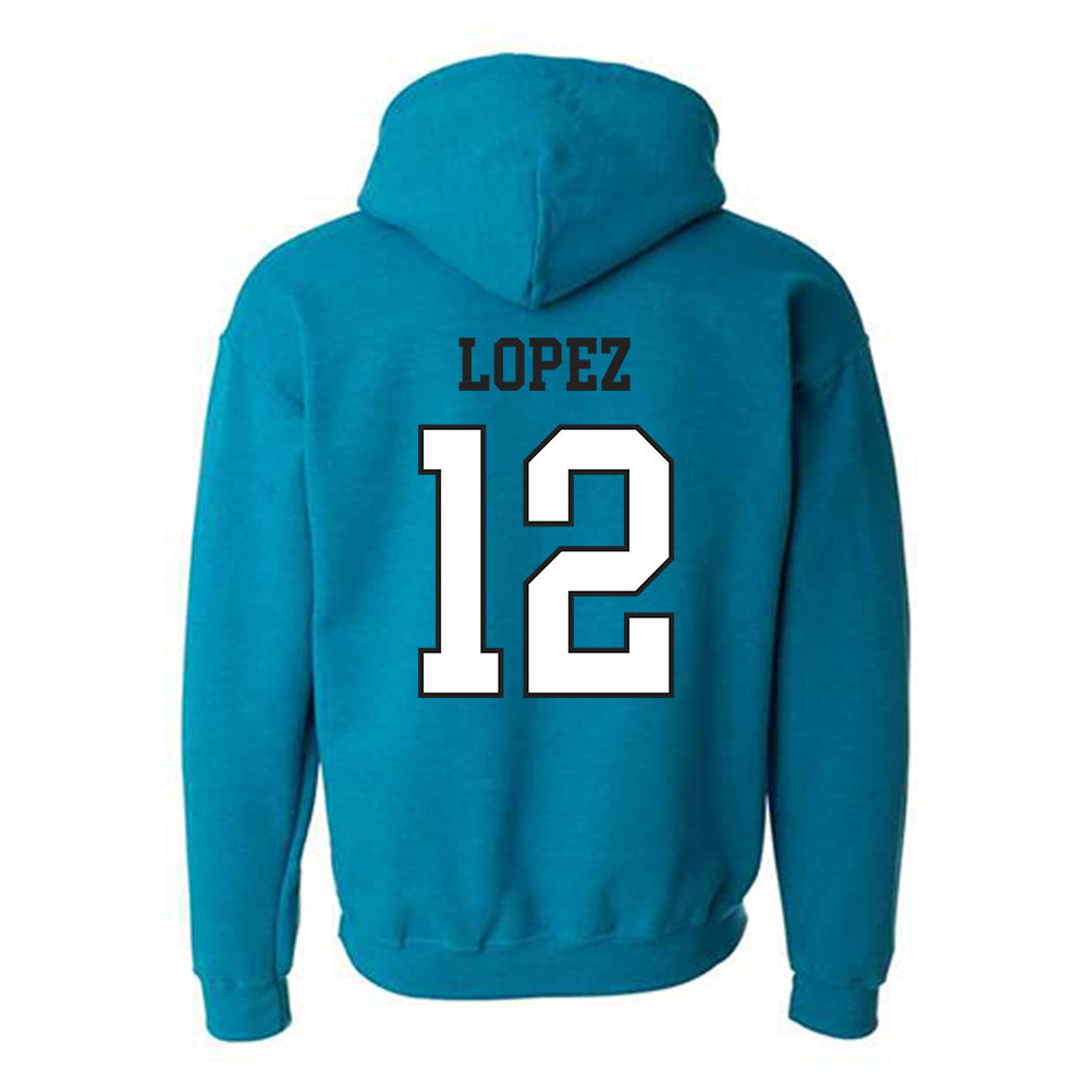 Coastal Carolina - NCAA Football : Osiris Lopez - Classic Fashion Shersey Hooded Sweatshirt-1