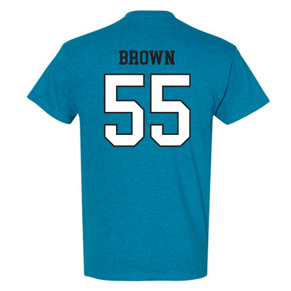 Coastal Carolina - NCAA Football : Tray Brown - Classic Fashion Shersey T-Shirt-1