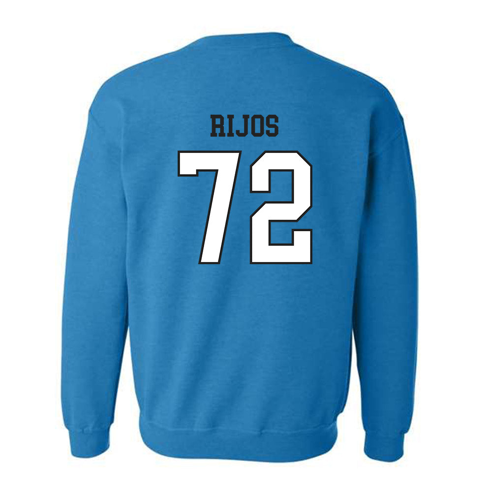 Coastal Carolina - NCAA Football : Dominic Rijos - Classic Fashion Shersey Crewneck Sweatshirt-1