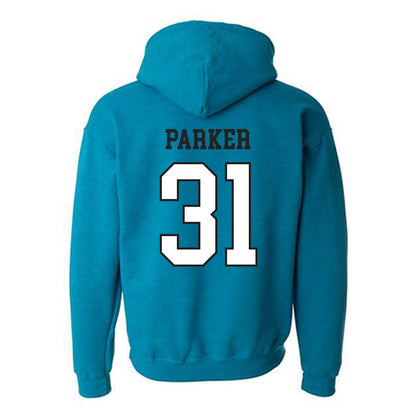 Coastal Carolina - NCAA Football : Aiden Parker - Classic Fashion Shersey Hooded Sweatshirt-1
