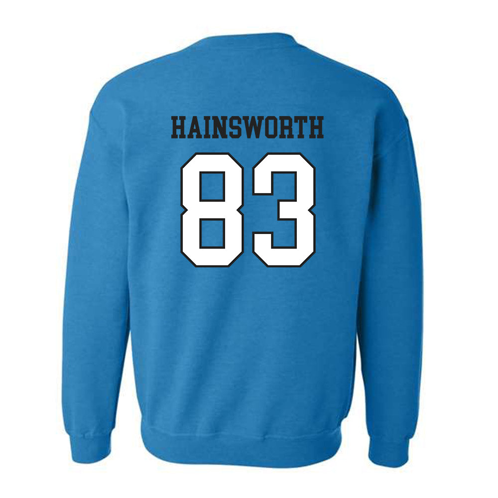 Coastal Carolina - NCAA Football : Kd Hainsworth - Classic Fashion Shersey Crewneck Sweatshirt-1