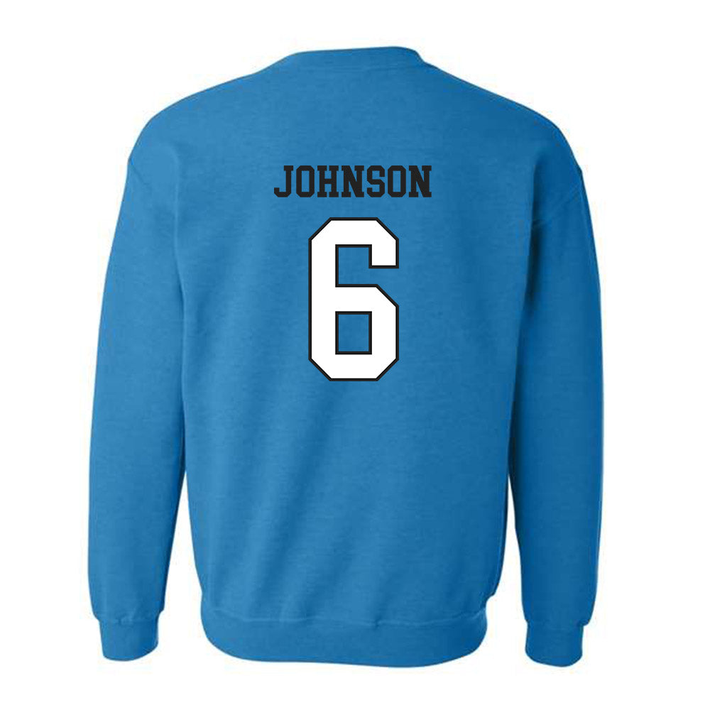 Coastal Carolina - NCAA Football : Krosse Johnson - Classic Fashion Shersey Crewneck Sweatshirt-1