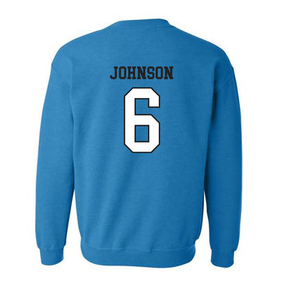 Coastal Carolina - NCAA Football : Krosse Johnson - Classic Fashion Shersey Crewneck Sweatshirt-1