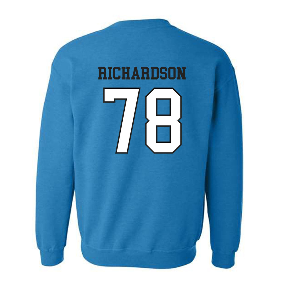Coastal Carolina - NCAA Football : Daughtry Richardson - Classic Fashion Shersey Crewneck Sweatshirt-1
