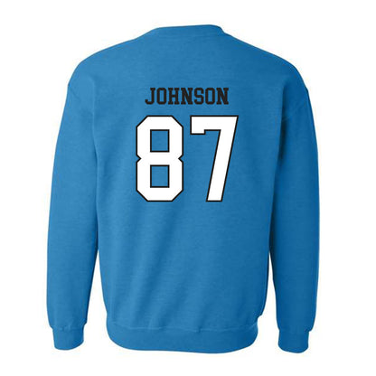 Coastal Carolina - NCAA Football : Jayden Johnson - Classic Fashion Shersey Crewneck Sweatshirt-1