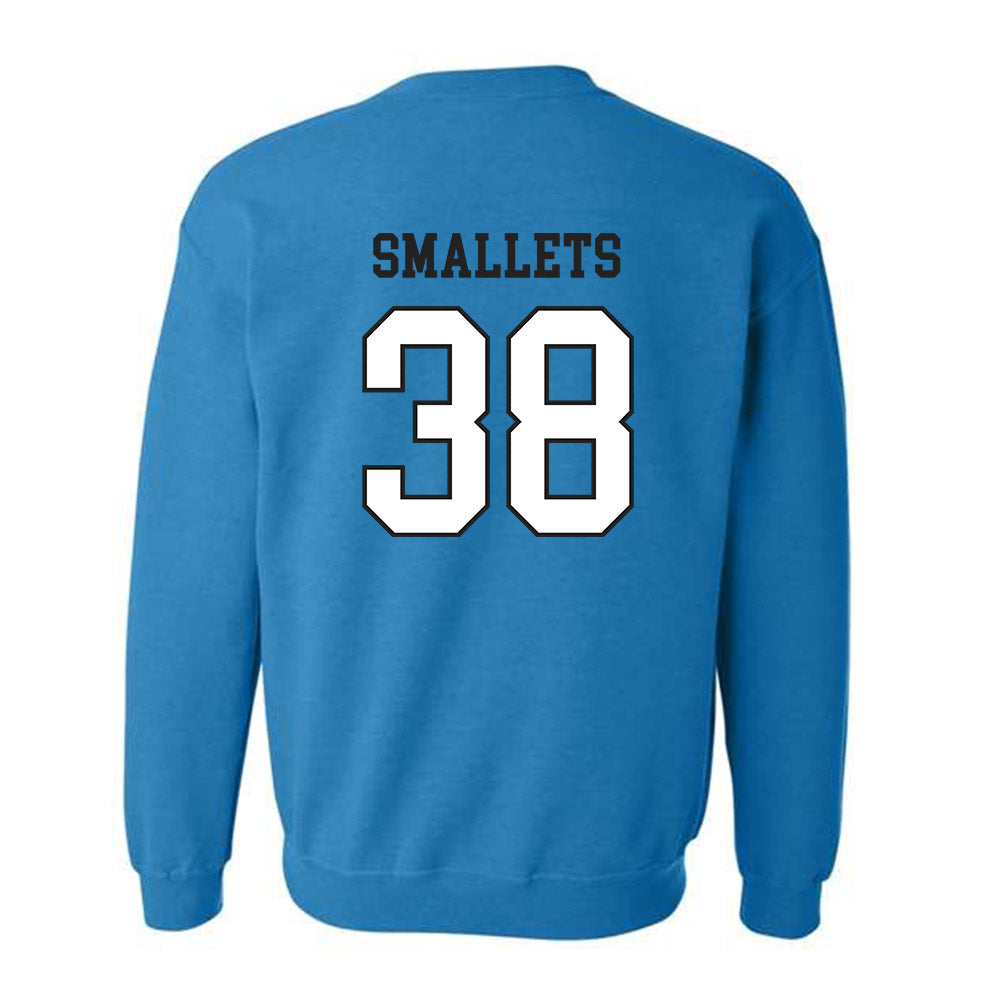 Coastal Carolina - NCAA Baseball : Jackson Smallets - Classic Fashion Shersey Crewneck Sweatshirt-1
